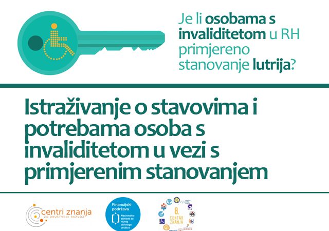 Uključite se u istraživanje o stavovima i potrebama osoba s invaliditetom u vezi s primjerenim stanovanjem