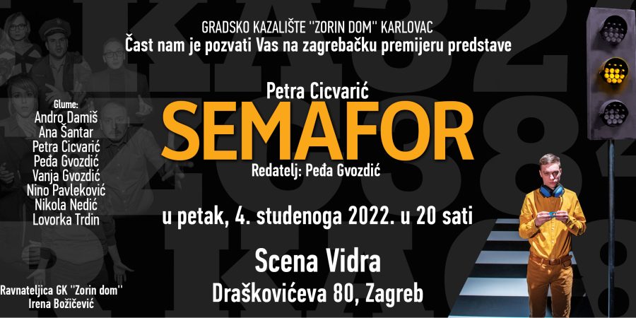 Zagrebačka premijera predstave “Semafor”