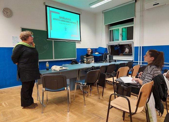Održano predavanje na Edukacijsko - rehabilitacijskom fakultetu u Zagrebu