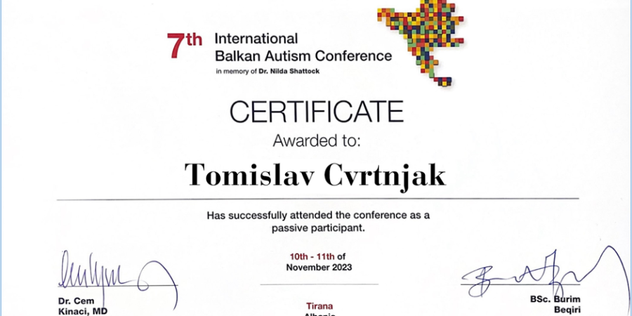 Sudjelovali smo na međunarodnoj konferenciji o autizmu u Tirani